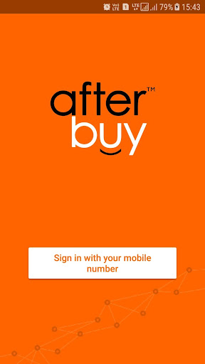 Android application AfterBuy screenshort