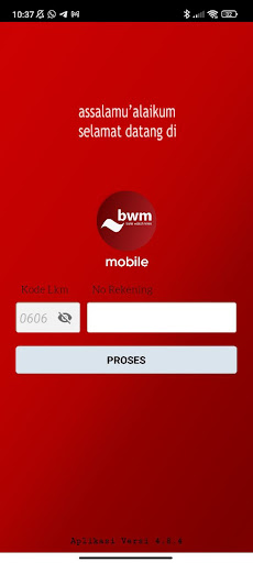 Android application BWM Mobile Online screenshort
