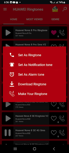 All HUAWEI Mobile Ringtones Screenshot 2 - AppWisp.com