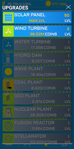 Idle Electricity Tycoon
