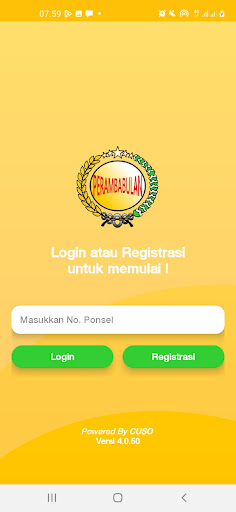 Perambabulan Mobile Screen 2