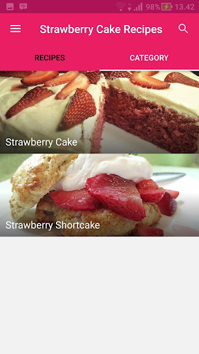 Strawberry Cake Recipes