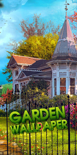Android application garden wallpaper screenshort