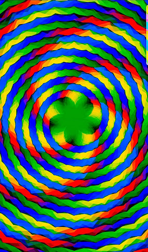 Screenshot of Hypnotic Mandala Wallpaper