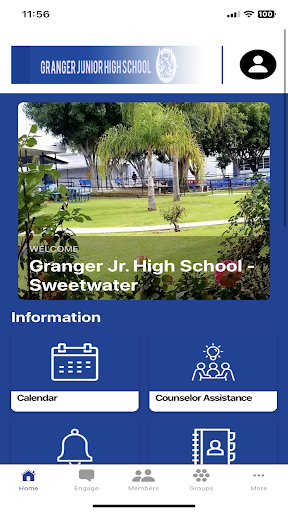 Android application GRANGER JR. HIGH screenshort
