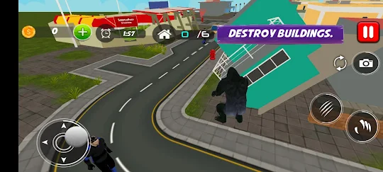 Monster Gorilla City War