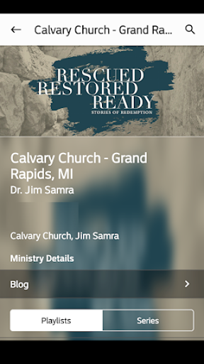 Calvary Church Grand Rapids MI