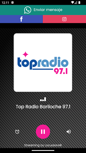 RadioTop Bariloche 97.1 Screen 3