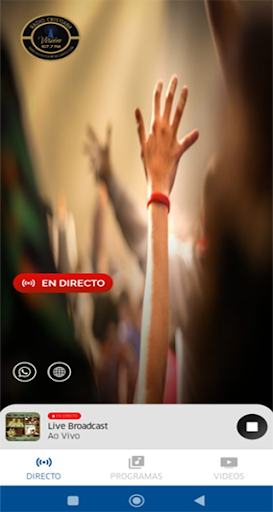 Android application RADIO VISION CUMPEO screenshort