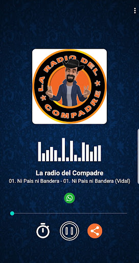 Android application La Radio Del Compadre screenshort