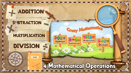 Full Maths Game - 4 Operations