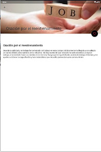 Captura de Pantalla 22 Oracion para el trabajo android