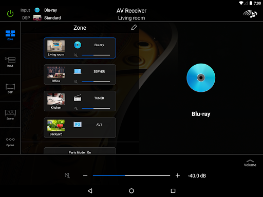 Screenshot of AV CONTROLLER