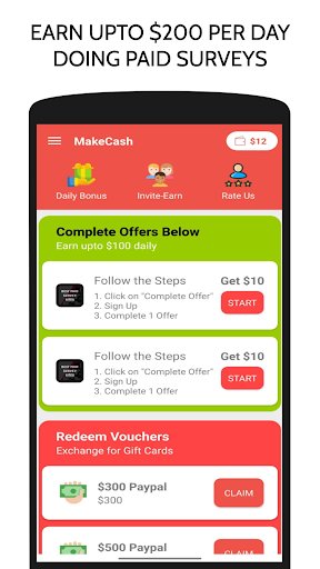 Make Money Online - MakeCash Screen 3