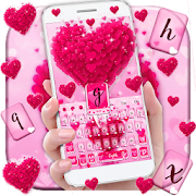  Love Heart Keyboard Theme 