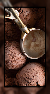 Chocolate Ice Cream Wallpaper