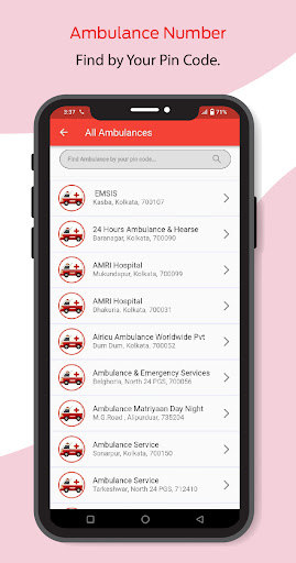 Ambulance Number Screenshot 3 - AppWisp.com
