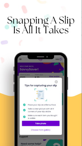 SavvySaver - Shop & Earn Screen 3