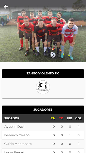 DePrimera Torneos Screen 2