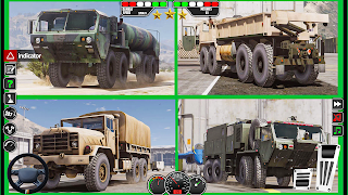 Army Truck Driving Truck 3D - Screenshot 3