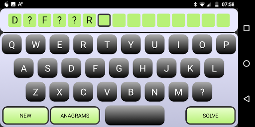 Android application XwordPal screenshort
