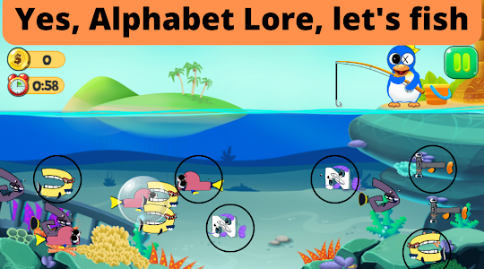 Monster Fishing Alphabet Lore