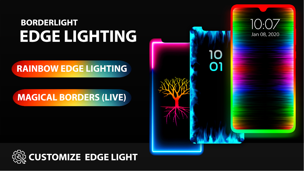 Edge Lighting -Edge Lighting - Borderlight  poster