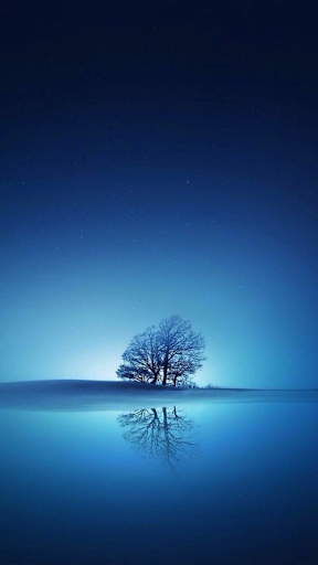 Blue Wallpaper 4K 2024 Screenshot