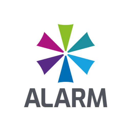 ALARM, embrace risk logo