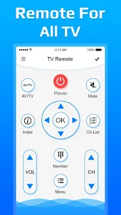 TV Remote Control - 100 TV