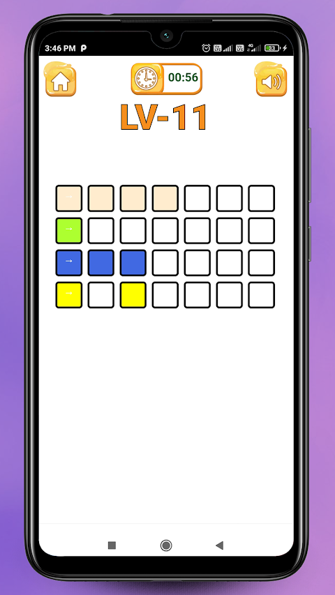Colour puzzle game: Brain gameのおすすめ画像1
