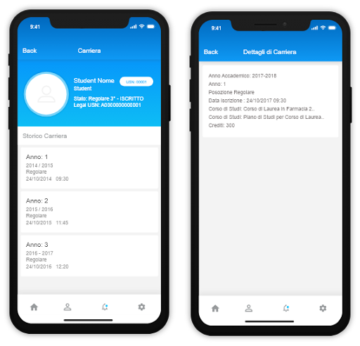 Android application UniKZKM screenshort