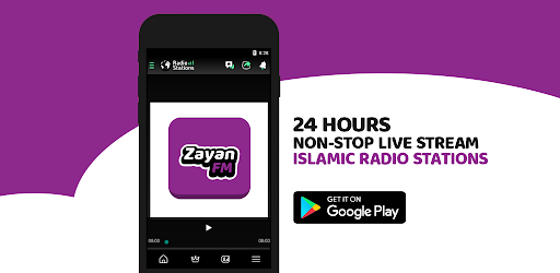 Islamic Radio Station Zayan Screen 2