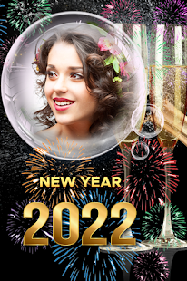 New year photo frame 2022 1.4 APK screenshots 24