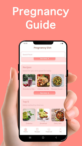 Screenshot of Pregnancy Diet: Food & Recipes
