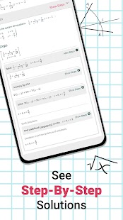 Symbolab: Camera Math Solver Screenshot