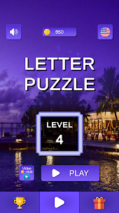 Letter Puzzle - Find The Words
