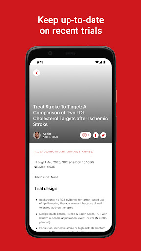 Android application Stroke Conversations screenshort