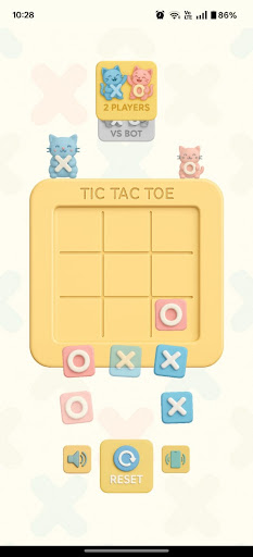 Screenshot of TicTacMeow: Infinite TicTacToe