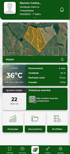 Android application Pressure screenshort