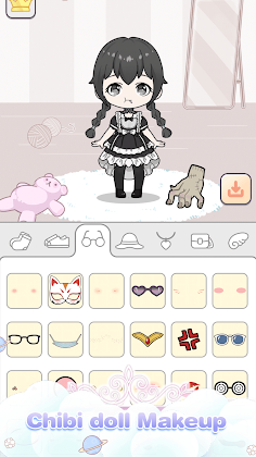 Vlinder Doll 2-dress up games - Screenshot 2