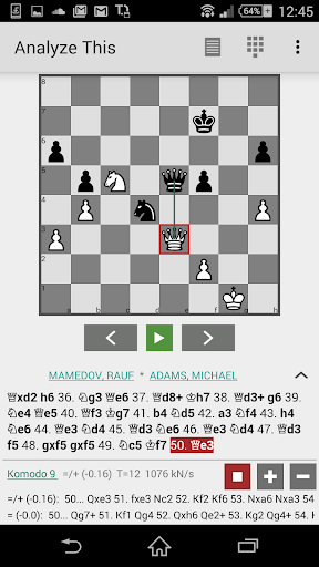 Android application Komodo 13 Chess Engine screenshort