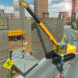 Security Wall Construction & Cargo Simulator 2018 icon
