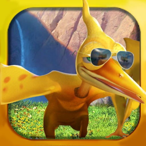 Talking Flying Pterosaur logo