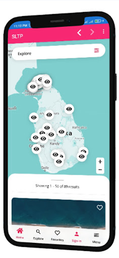 Sri Lanka Travel Pages Screen 2
