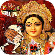 Navratri Durga Puja Stickers Gif and  wallpapers