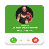 Call From Braun Strowman Prank,Fake Call Simulator icon