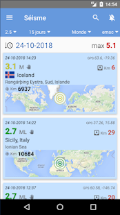 Aperçu de l'application