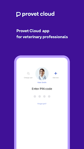 Android application Provet Cloud screenshort