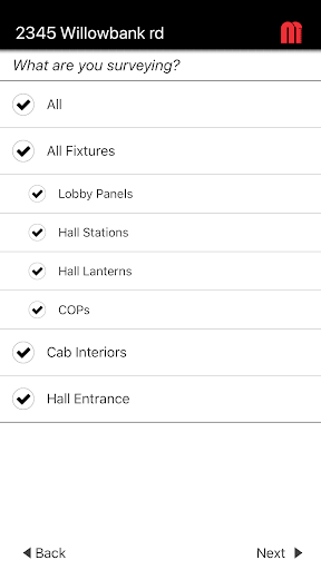 Android application Mad Elevator Inc. - Site Surve screenshort